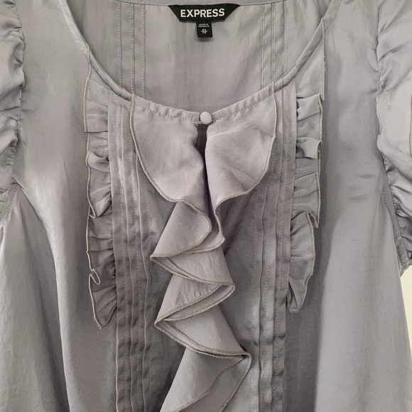 Express Ruffle Top with Banded Bottom - Picture 2 of 6